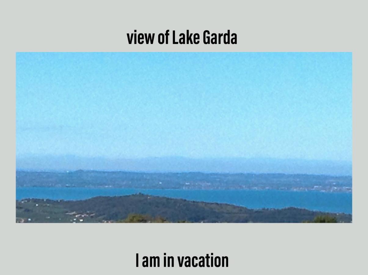 Agriturismo Fattoria Monte Baldo Vista Lago Caprino Veronese Εξωτερικό φωτογραφία